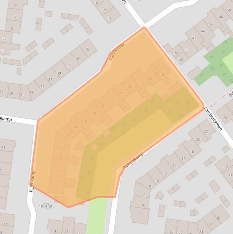 Kaart van postcodegebied 3755JL.