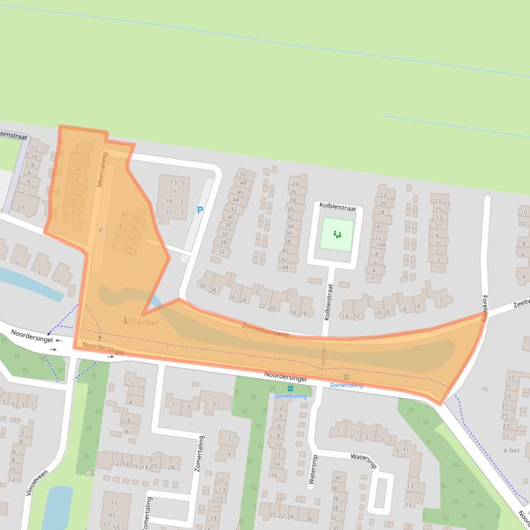 Kaart van postcodegebied 3755KH.