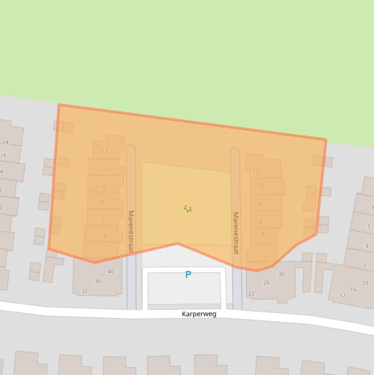 Kaart van postcodegebied 3755KK.