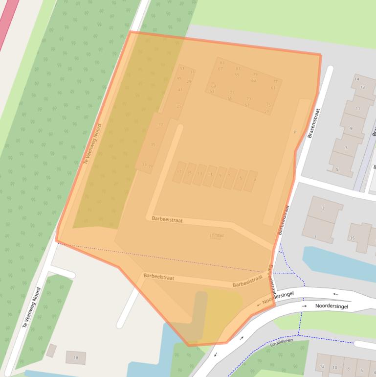 Kaart van postcodegebied 3755KP.