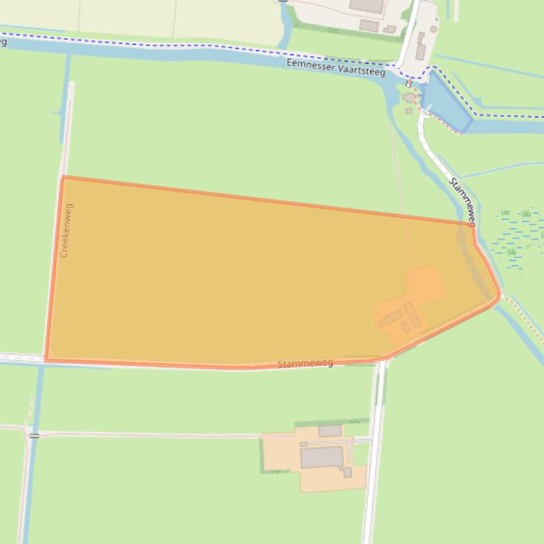 Kaart van postcodegebied 3755NN.