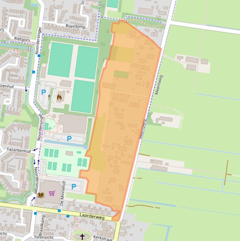 Kaart van postcodegebied 3755PA.