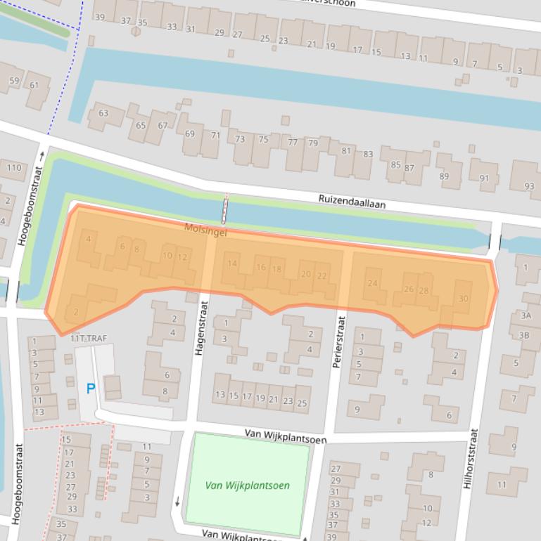Kaart van postcodegebied 3755SP.