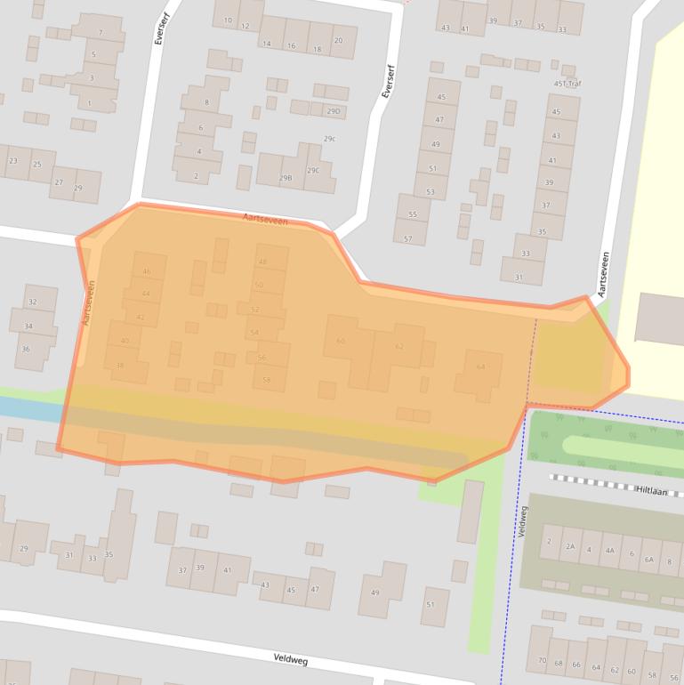 Kaart van postcodegebied 3755VD.