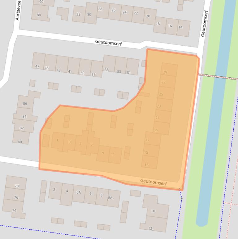 Kaart van postcodegebied 3755VL.