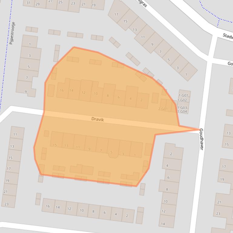 Kaart van postcodegebied 3755WG.