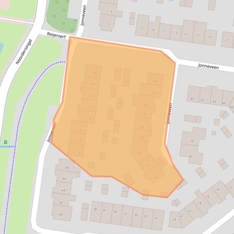 Kaart van postcodegebied 3755XB.