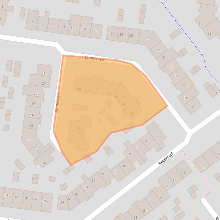 Kaart van postcodegebied 3755XC.