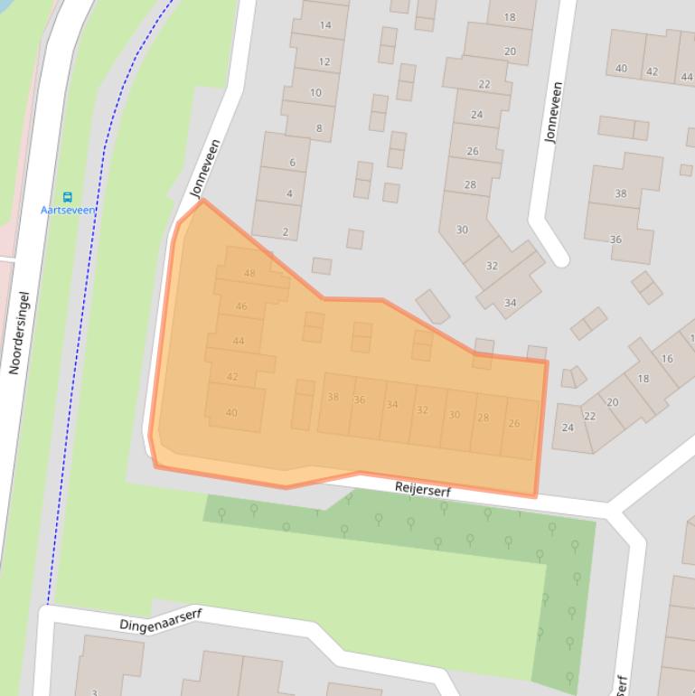 Kaart van postcodegebied 3755XG.