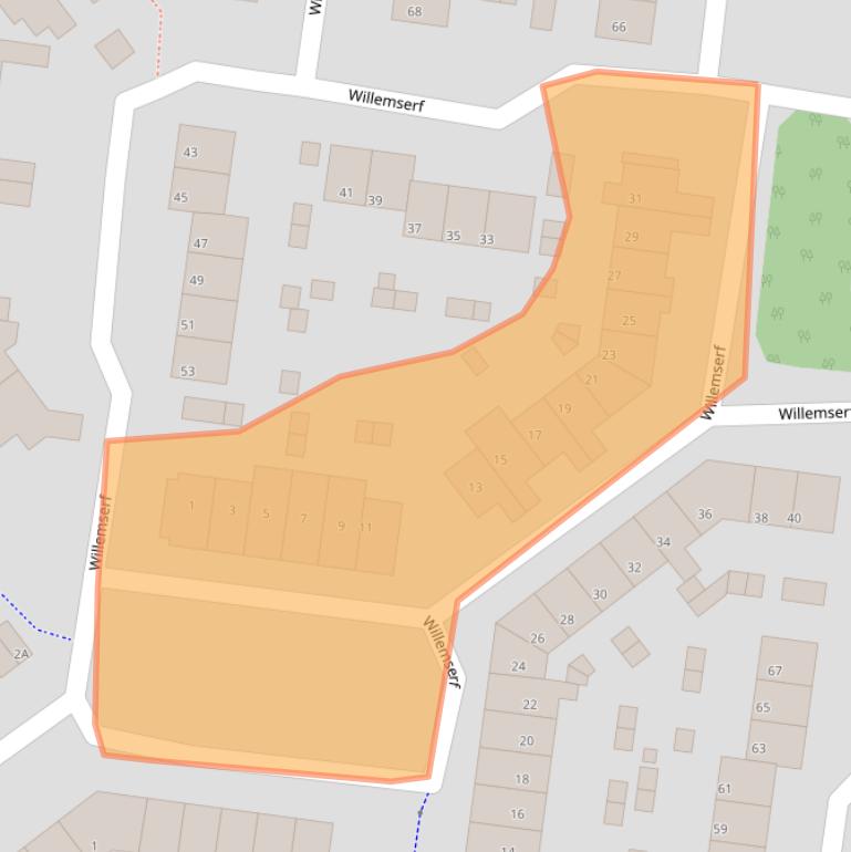 Kaart van postcodegebied 3755XH.