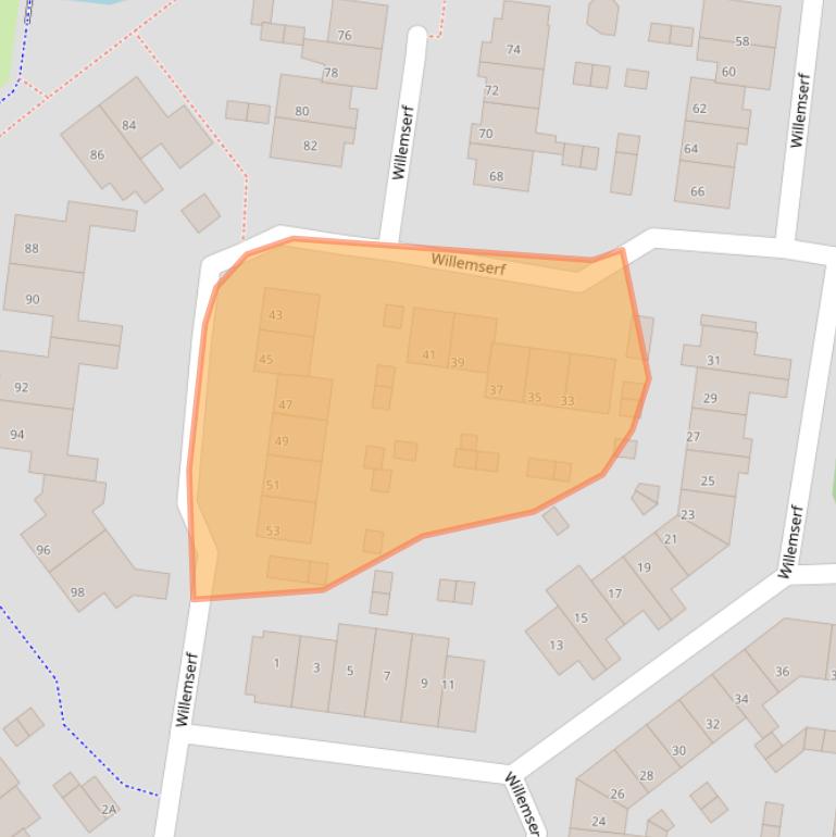 Kaart van postcodegebied 3755XJ.