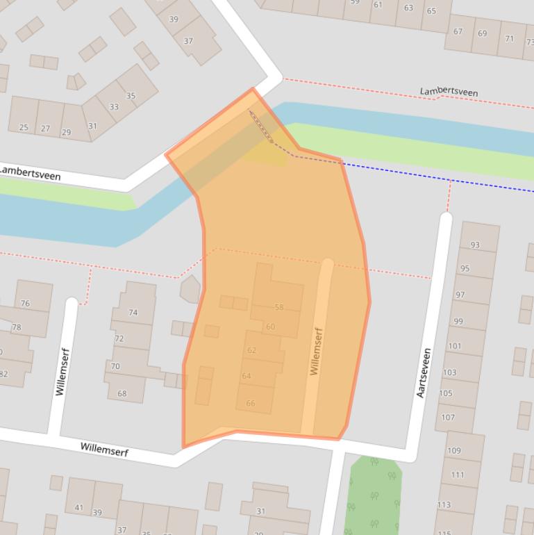 Kaart van postcodegebied 3755XL.