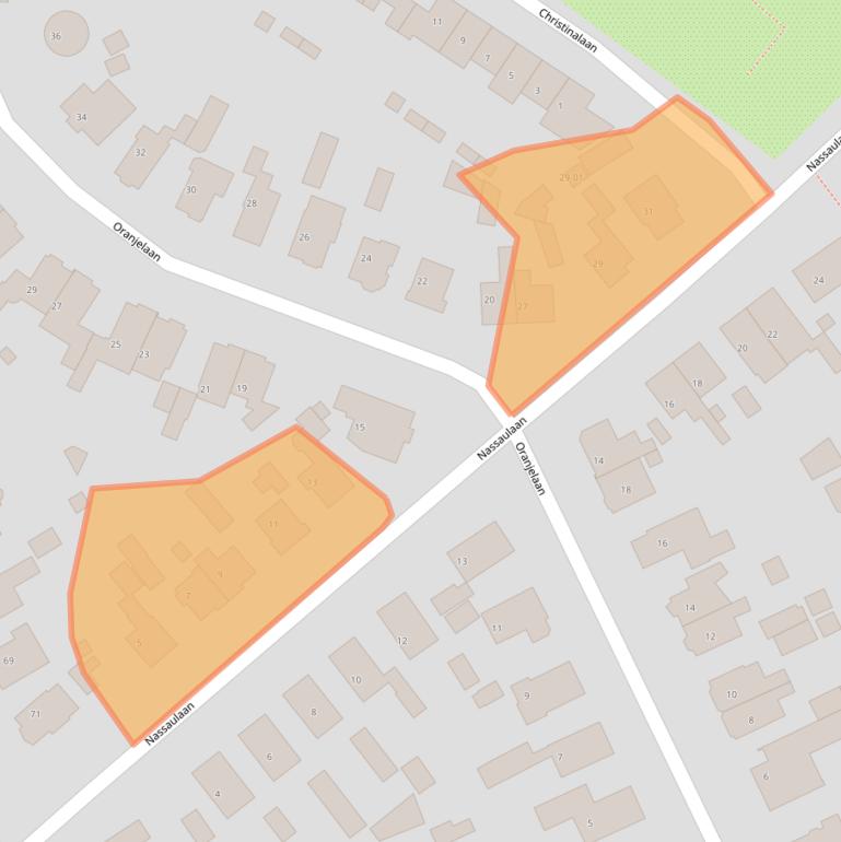 Kaart van postcodegebied 3761BS.