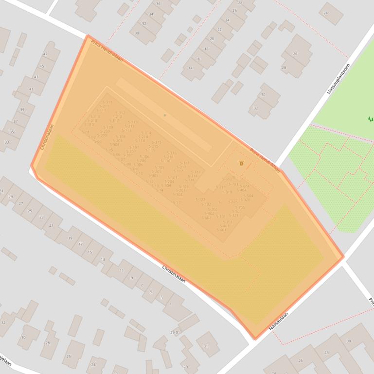 Kaart van postcodegebied 3761DT.