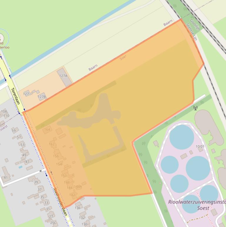 Kaart van postcodegebied 3761ER.