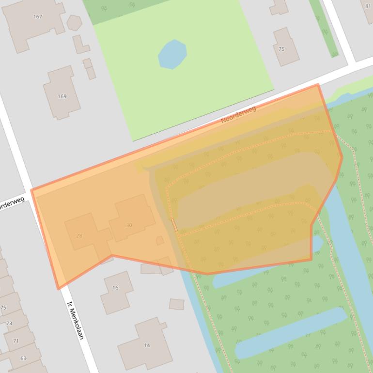 Kaart van postcodegebied 3761EX.