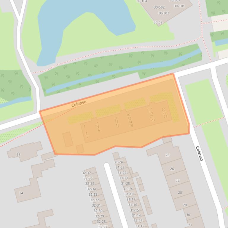 Kaart van postcodegebied 3761GE.