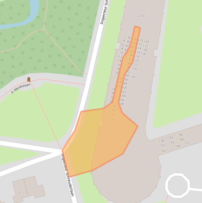 Kaart van postcodegebied 3761XG.