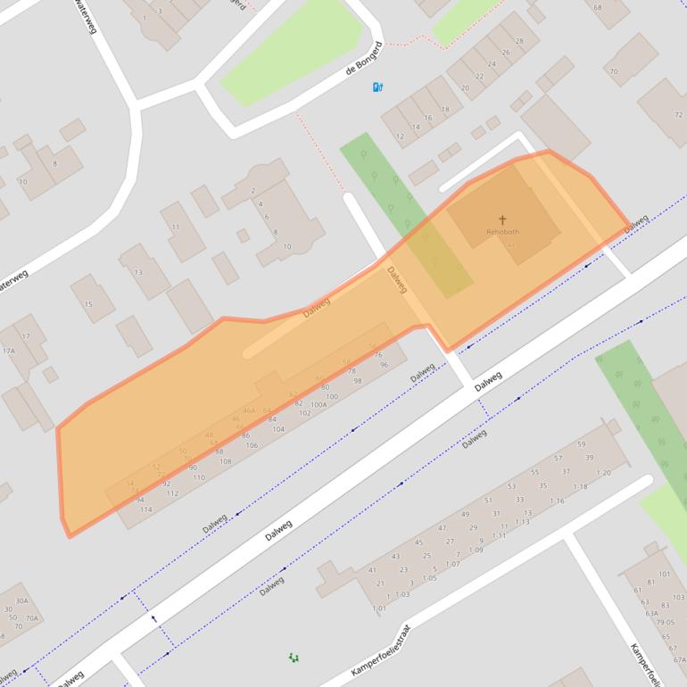 Kaart van postcodegebied 3762AL.