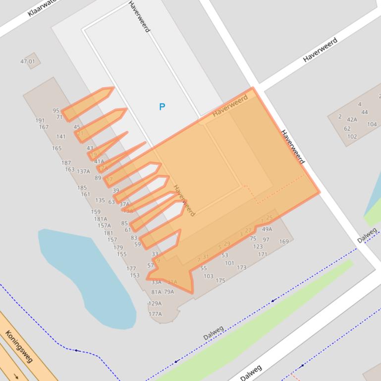 Kaart van postcodegebied 3762BA.