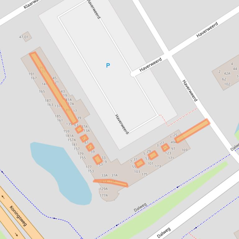 Kaart van postcodegebied 3762BC.