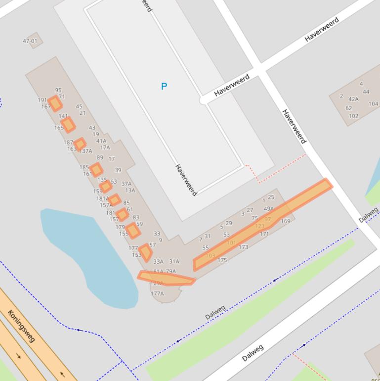 Kaart van postcodegebied 3762BD.