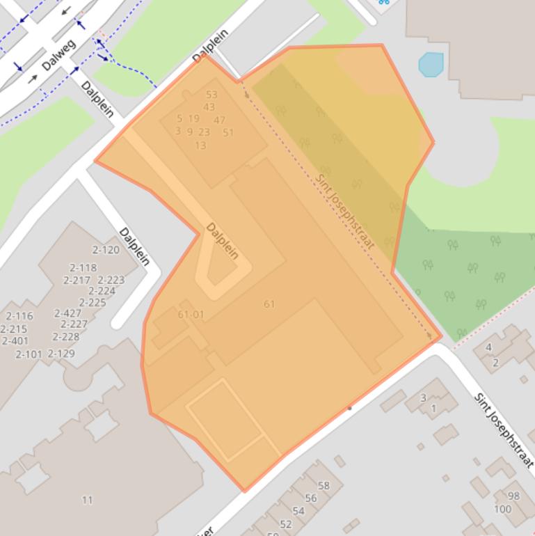 Kaart van postcodegebied 3762BN.