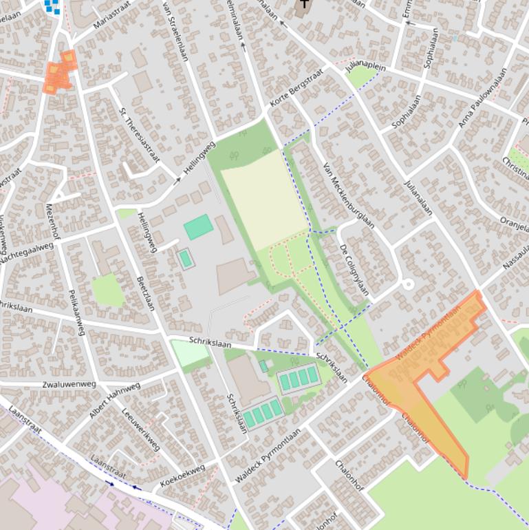 Kaart van postcodegebied 3762CK.