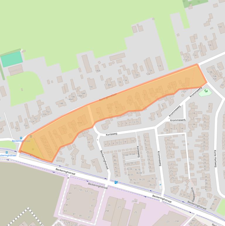 Kaart van postcodegebied 3762DD.