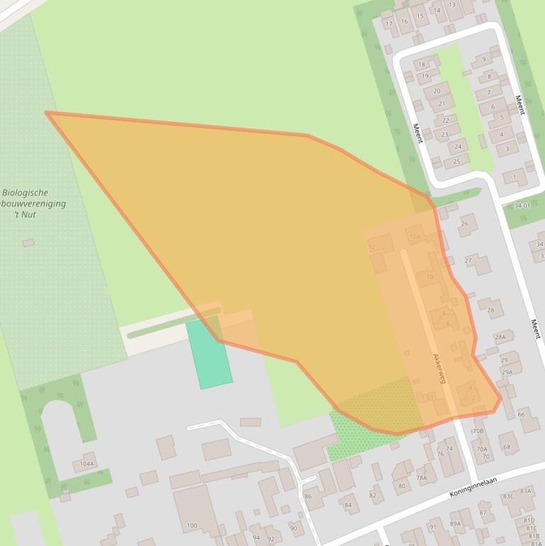 Kaart van postcodegebied 3762DR.