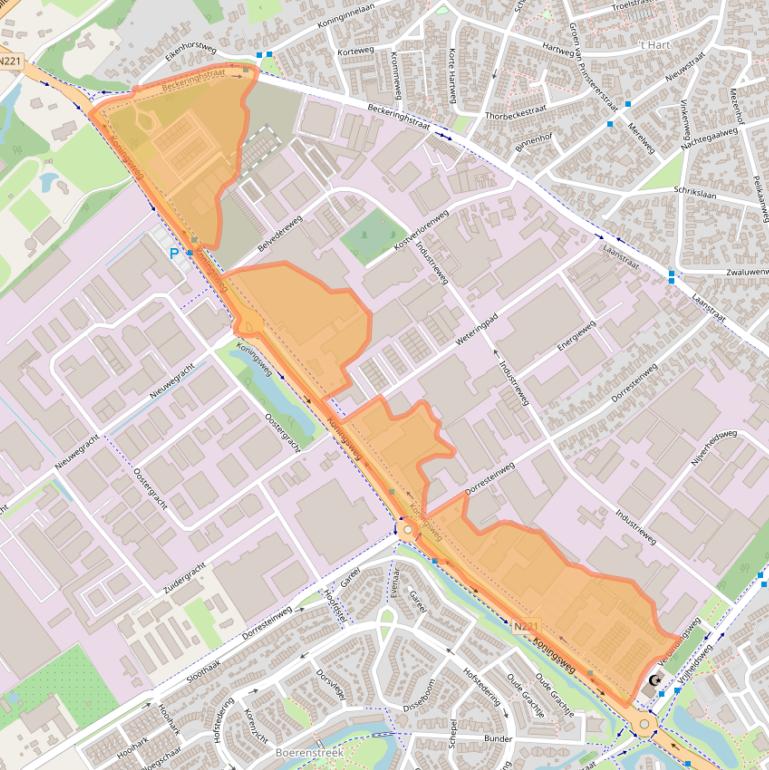 Kaart van postcodegebied 3762EC.