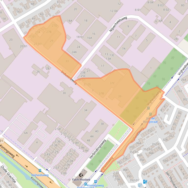 Kaart van postcodegebied 3762EH.