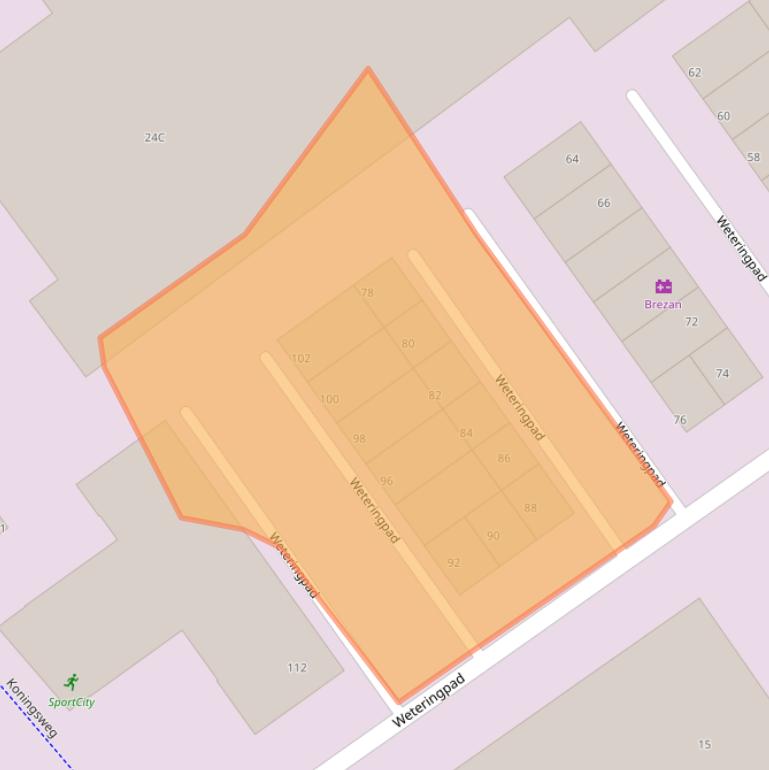 Kaart van postcodegebied 3762ES.