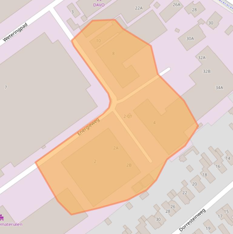 Kaart van postcodegebied 3762ET.