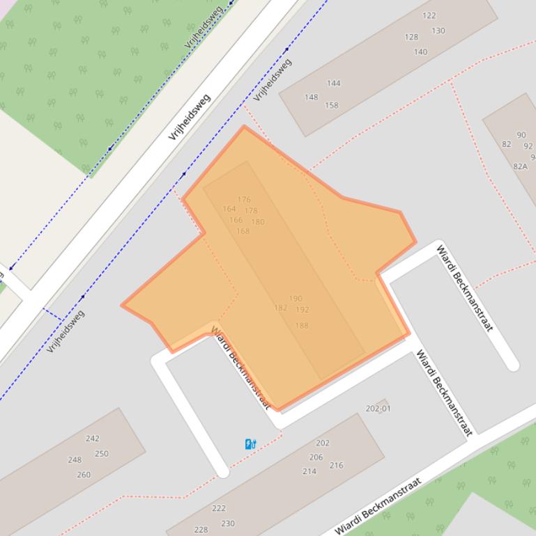 Kaart van postcodegebied 3762HE.