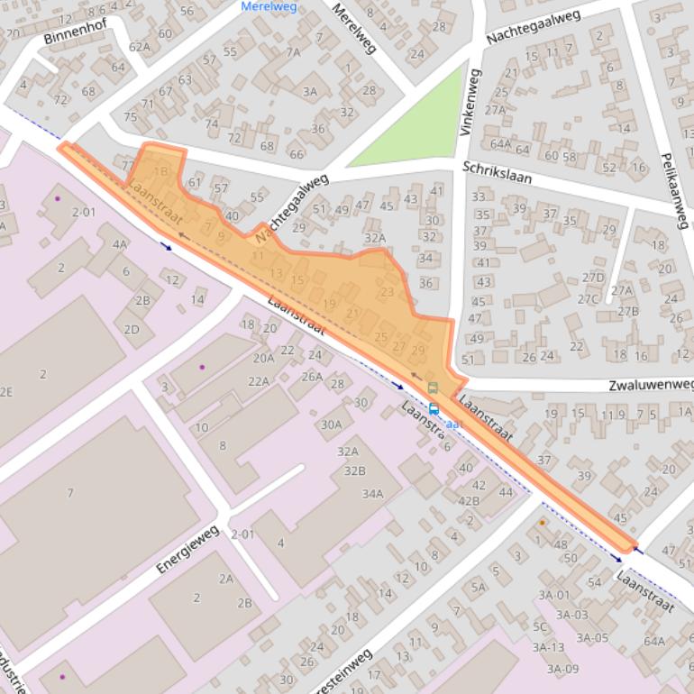 Kaart van postcodegebied 3762KA.