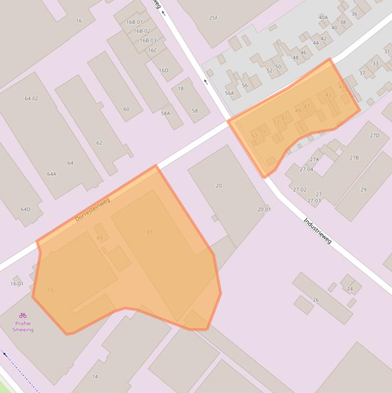 Kaart van postcodegebied 3762KH.