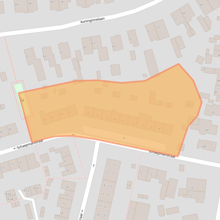 Kaart van postcodegebied 3762ST.