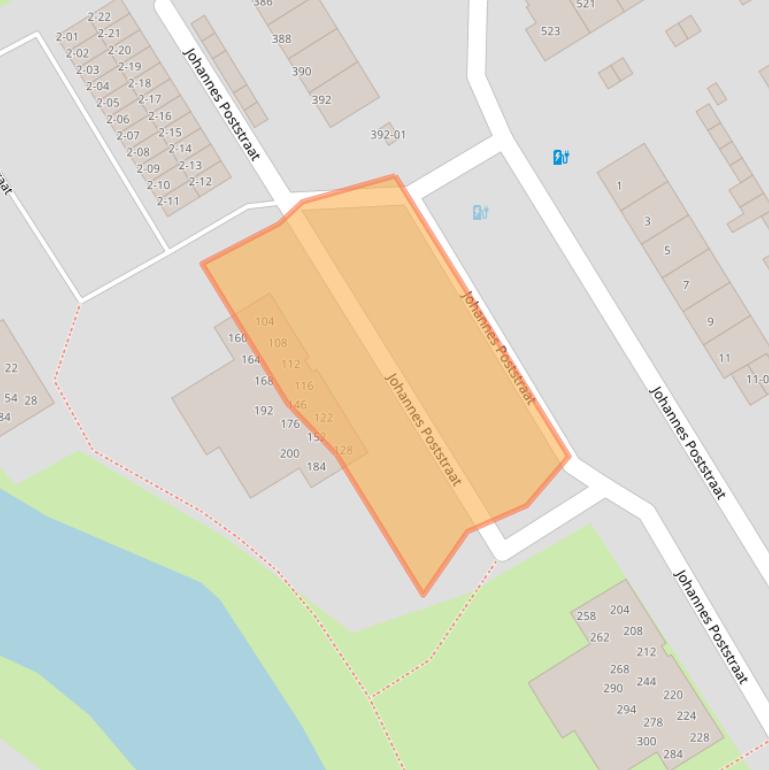 Kaart van postcodegebied 3762VP.