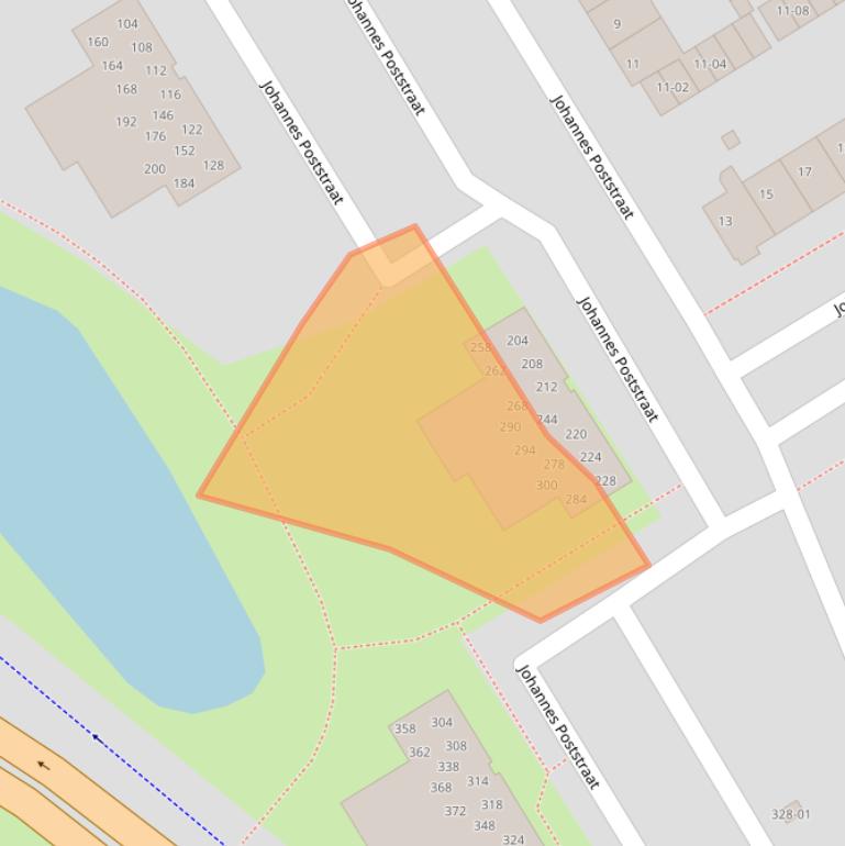 Kaart van postcodegebied 3762VT.