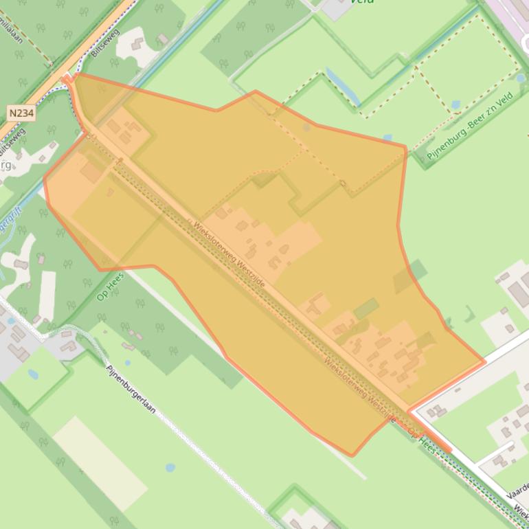 Kaart van postcodegebied 3763LH.