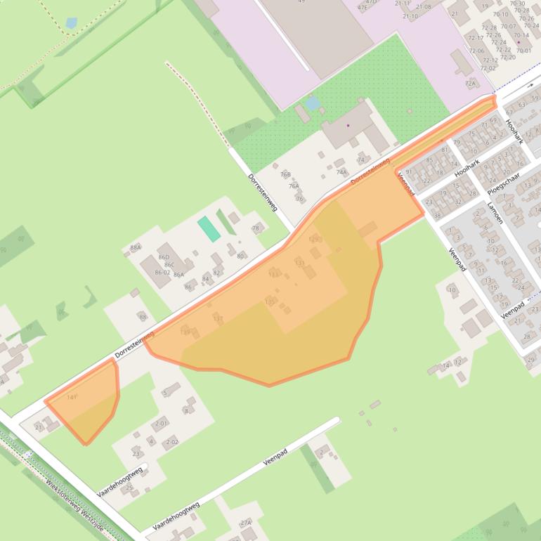 Kaart van postcodegebied 3763LK.