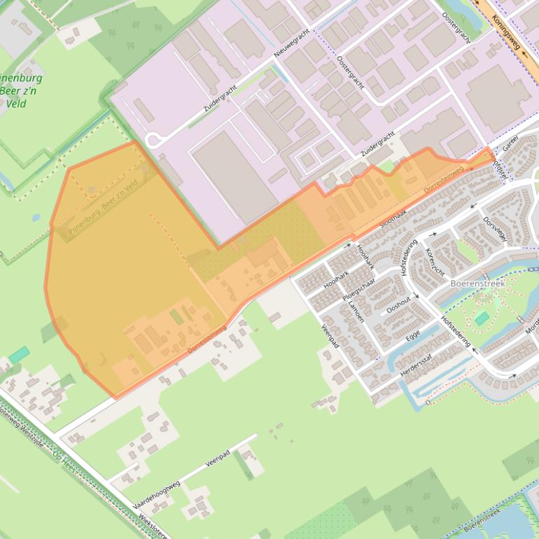 Kaart van postcodegebied 3763LL.