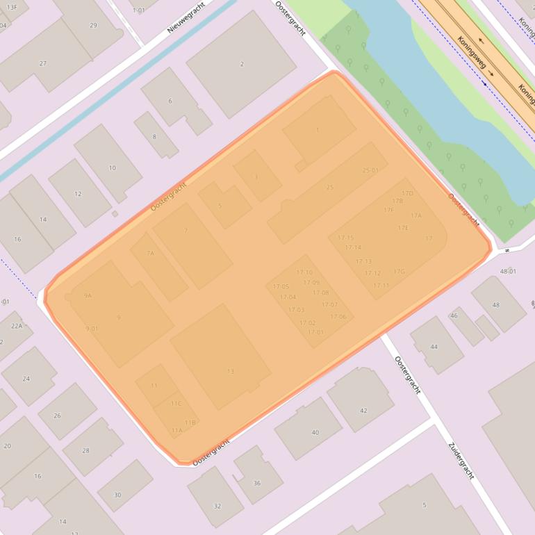 Kaart van postcodegebied 3763LX.