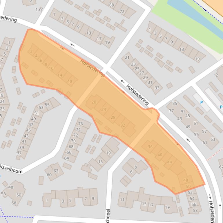 Kaart van postcodegebied 3763XK.