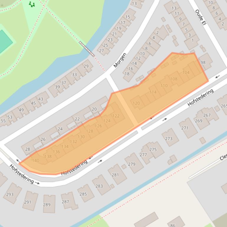 Kaart van postcodegebied 3763XM.