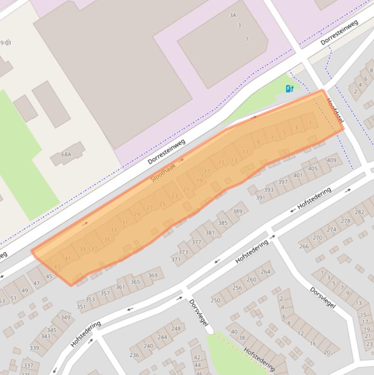 Kaart van postcodegebied 3763ZA.