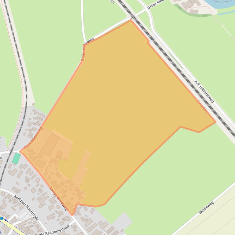 Kaart van postcodegebied 3764AA.