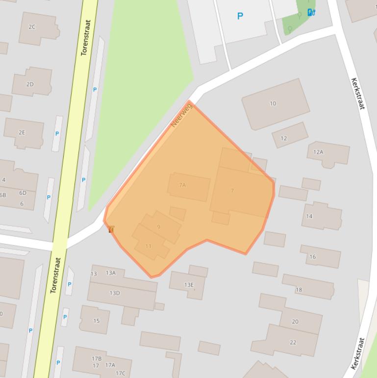 Kaart van postcodegebied 3764CC.