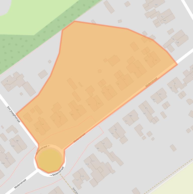 Kaart van postcodegebied 3764TH.